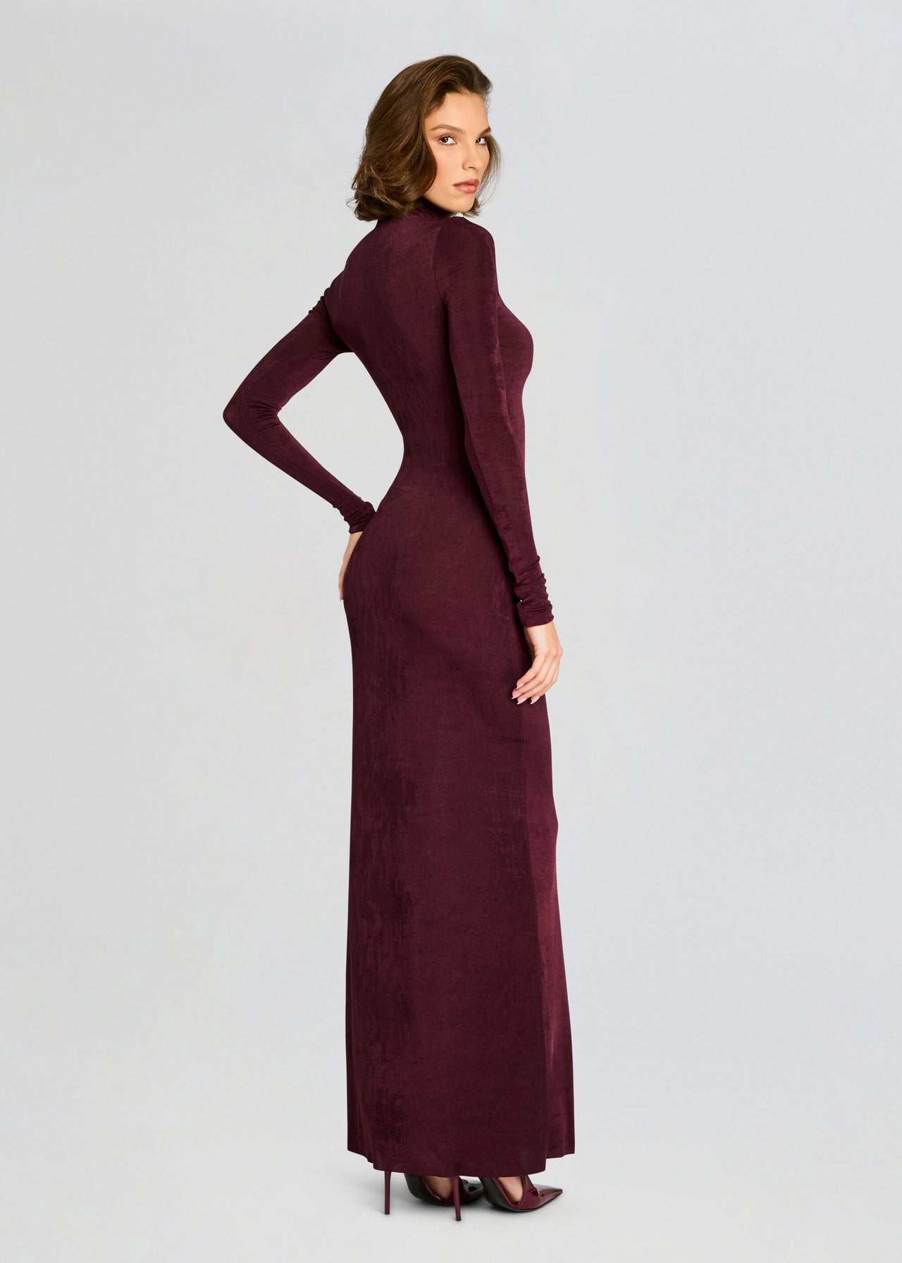 Kim Maxi Dress | Merlot