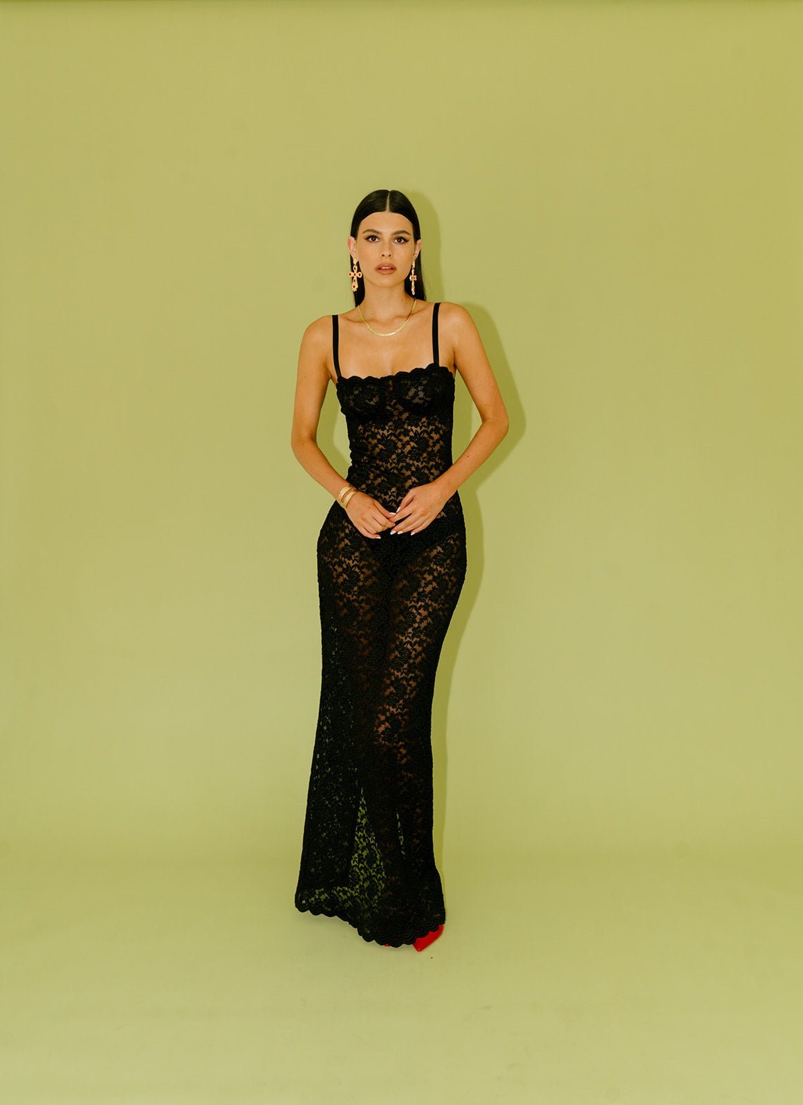 Margot Lace Maxi Dress - Saudade