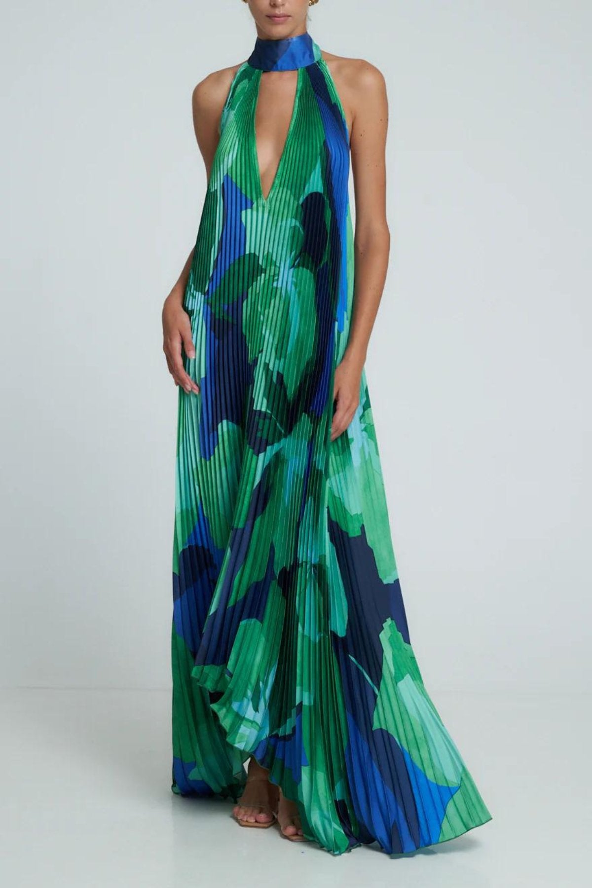 Opera Gown | Capri Green - Saudade